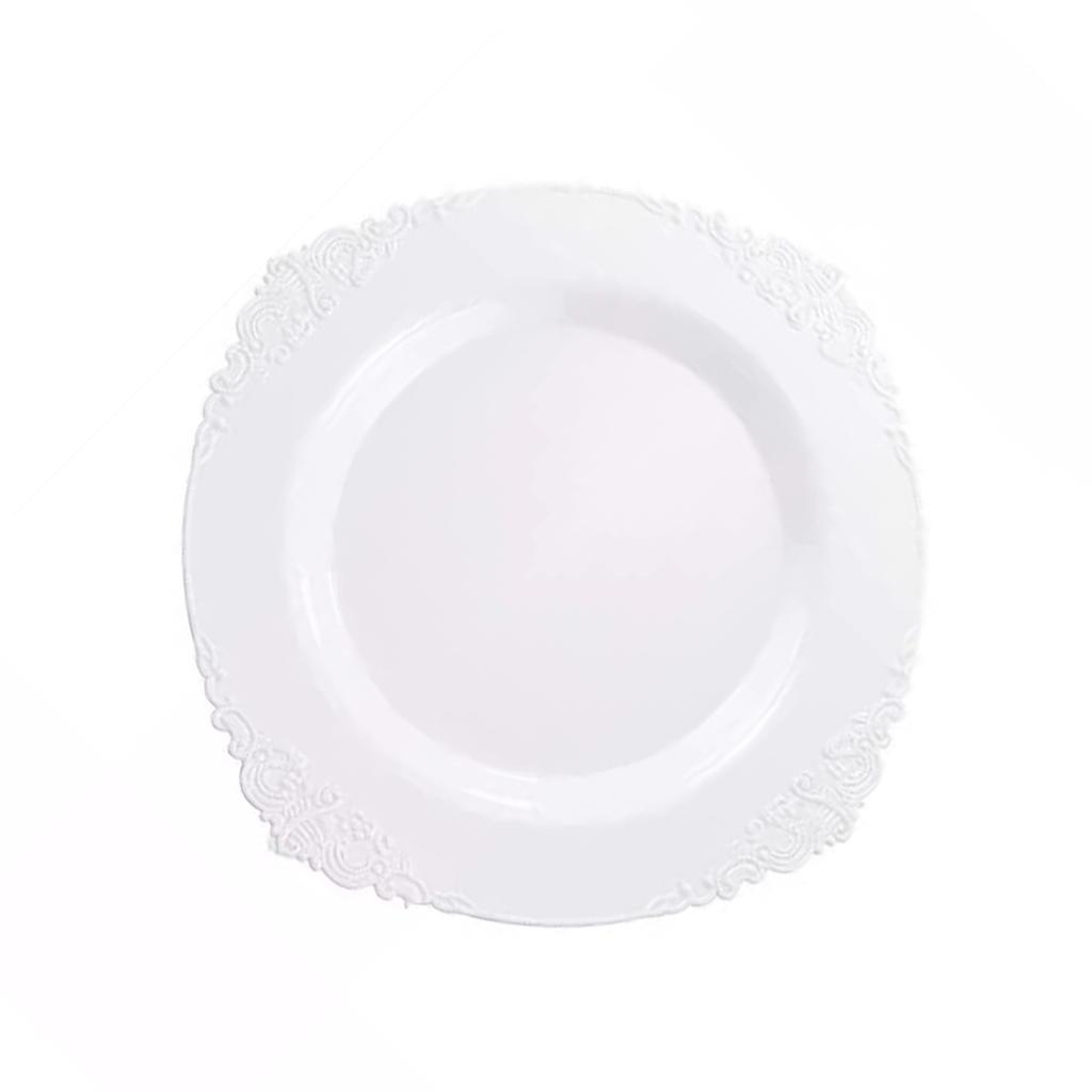Disposable Plates Plastic Party Supplies, Reusable