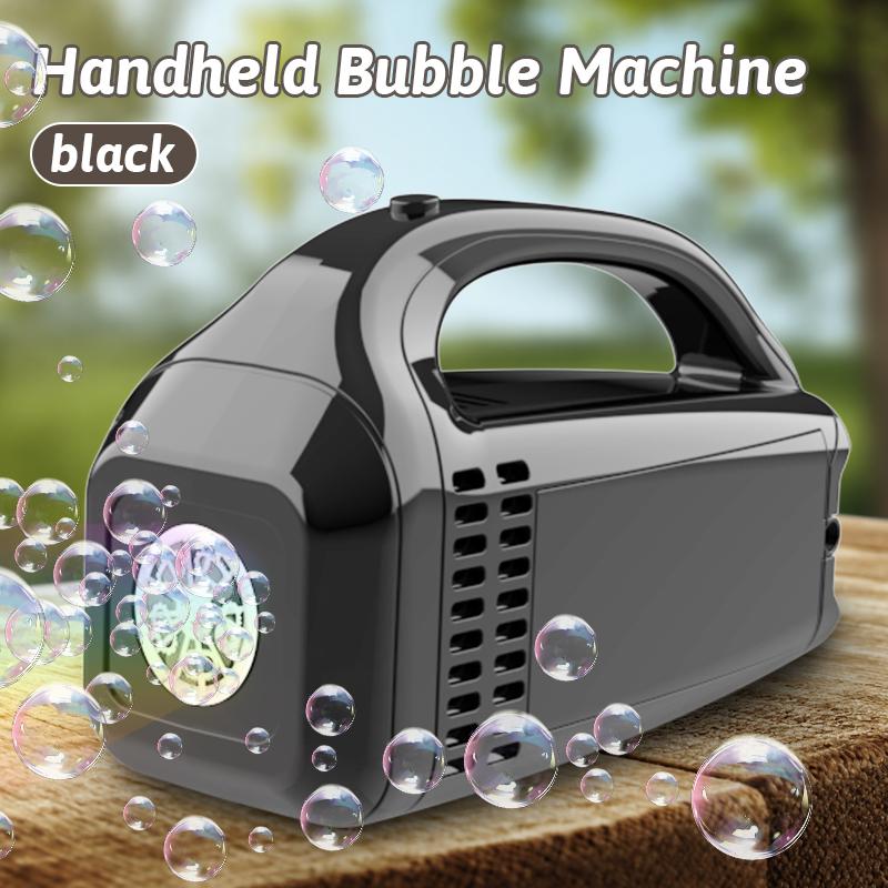 Children's Bubble Machine Parent Child Outdoor Handheld Bubble Gun Children's Christmas Gift Without Battery and Bubble Water