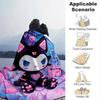 1pc. Cute Cat Neon Light Heart Print Blanket - Home Office Outdoor Gift for All Seasonsz041770