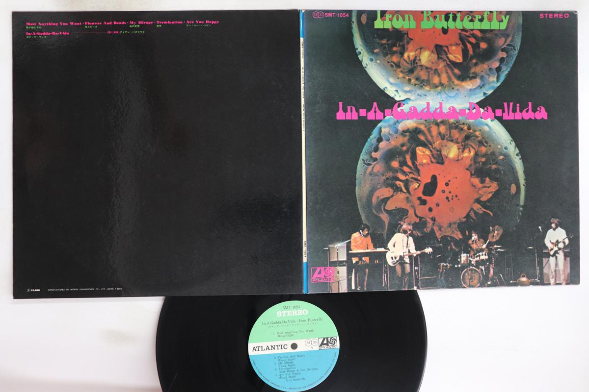 

Виниловая пластинка IRON BUTTERFLY - In-a-gadda-da-vida SMT1054 ATLANTIC 1969 Япония Рок Б/У