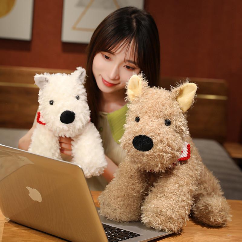 Cute West Highland White Terrier Cure Little Dog Stuffed Toy Cartoon Gift Girl