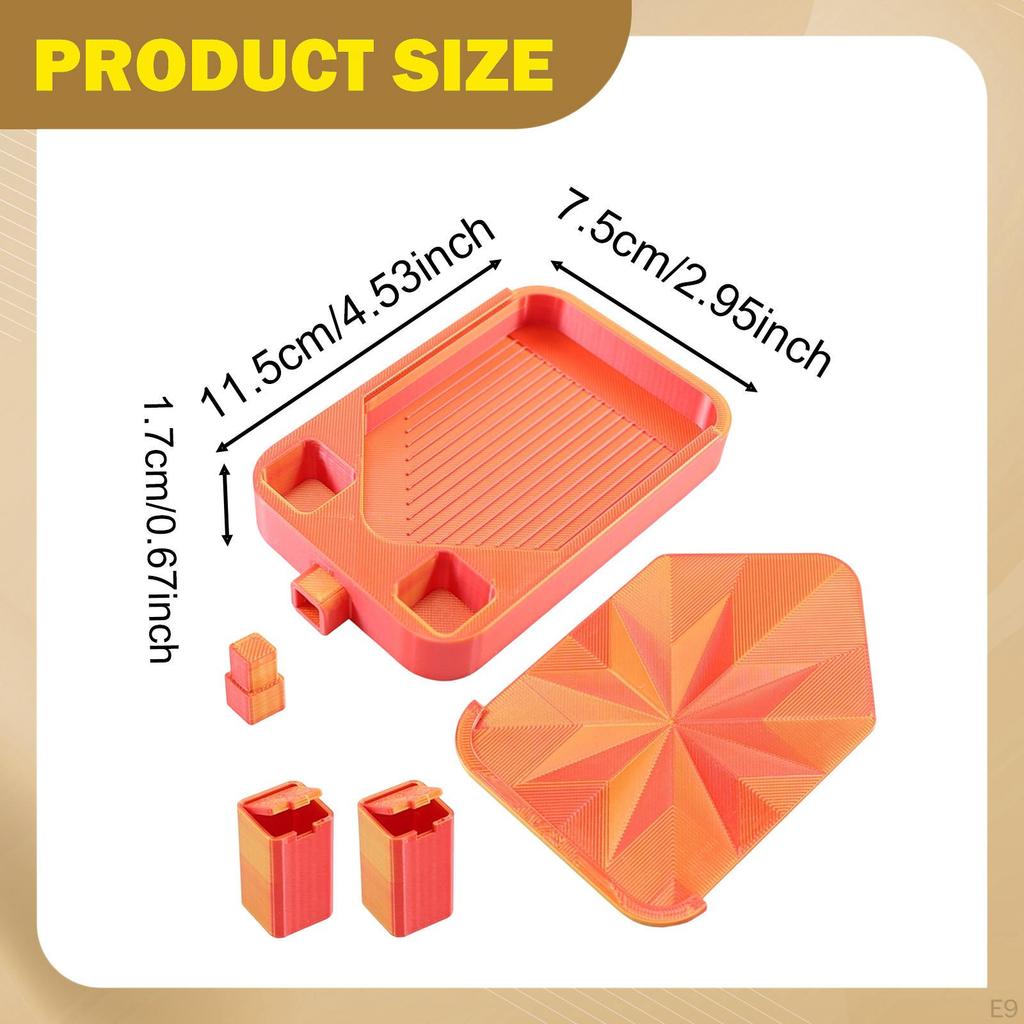 Tablett Perlenorganizer Sortierstation für Bastelzimmer
