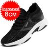 Sneakers Men Elevator Shoes Spring Summer Invisible Heightening Shoes Men 10CM Insoles Inner Height Increasing Mesh Sports Shoes