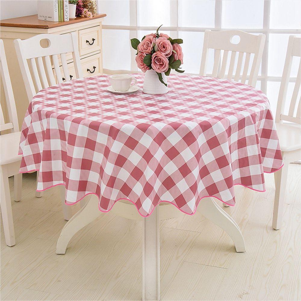 Wipeable Oilproof Round Dining Table Kitchen  Tablecloth Table  Cover Table Cloth Home  Decor