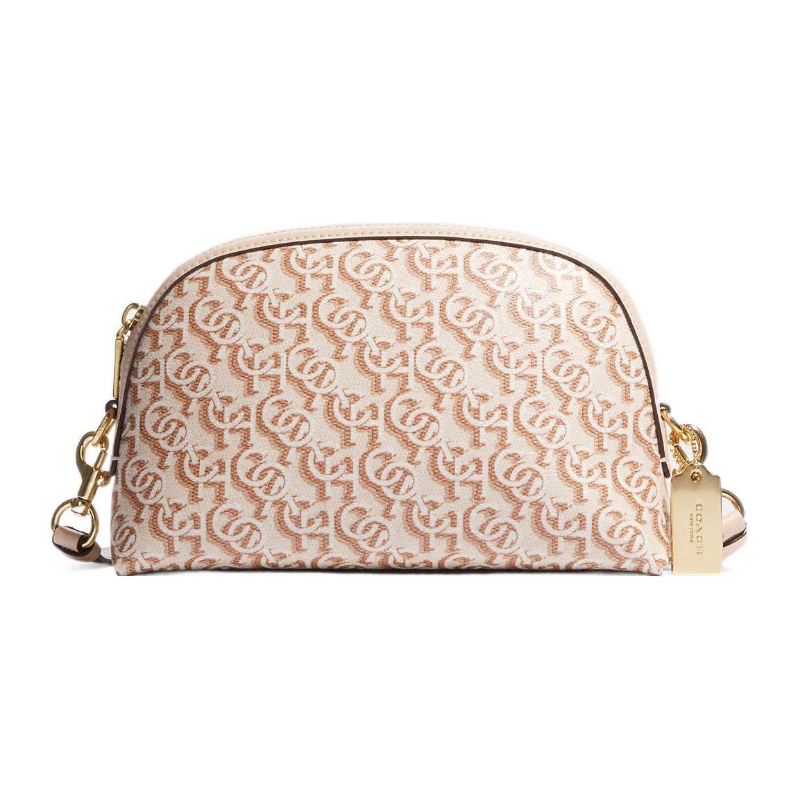 

Coach 23 Classic Monogram Zipper Crossbody Bag Medium Women bags Chalk-White CF343-IMCHK Gift Box Set (Basic Set+Yellow Box)