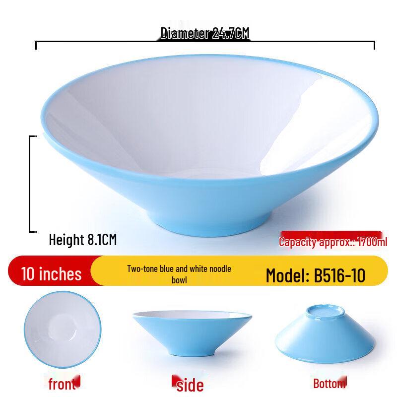 Nordic Melamine Commercial Soup Bowls