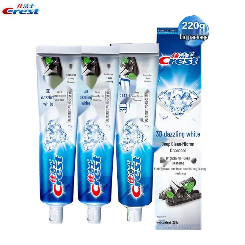 Crest 3D White Micro-Charcoal Toothpaste