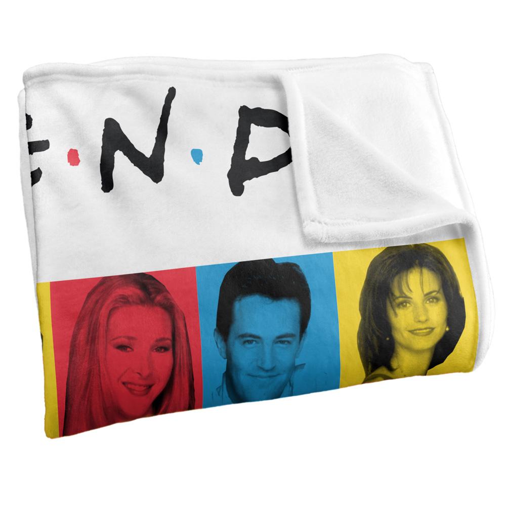 Friends Characters Blanket