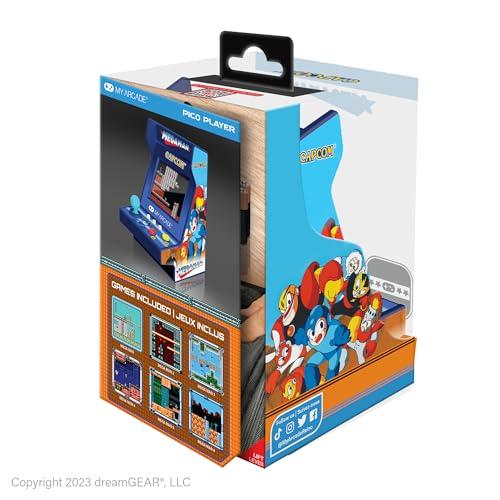 My Arcade Mega Man Pico Player Portable Retro Arcade (6 Games In 1)