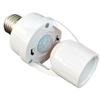 E27 Screw Infrared Sensor Lamp Holder: No Wiring, Auto On/off with Adjustable Light Delay.