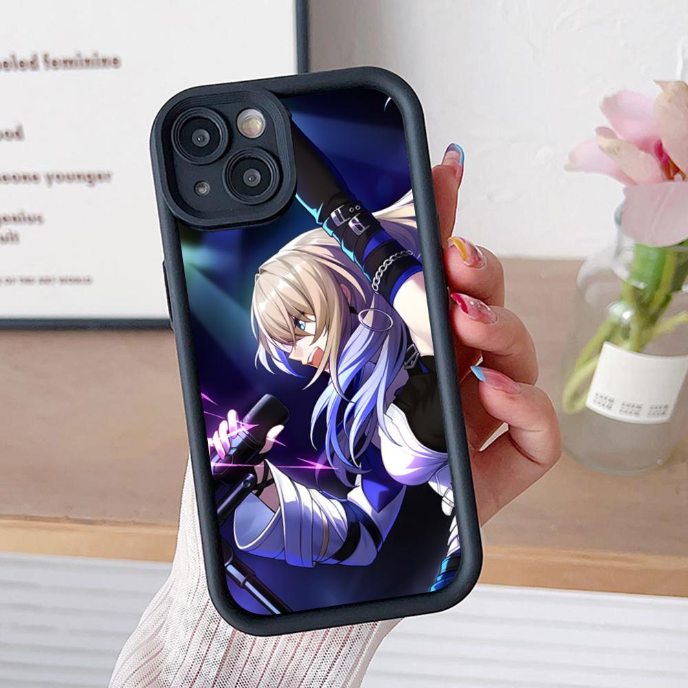 

HSR Serval Thicken TPU Mobile Phone Case for iPhone 17 16 15 14 13 12 11 Air Pro Max Plus Colorful Cover iPhone 16 Pro Max