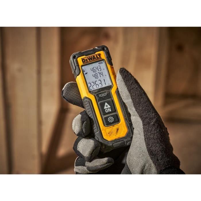 Laser Measure Dewalt Dwht77100-xj - 30m - Measure Distances - Battery - Accuracy 1mm