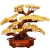 Pink Crystal Money Tree: Attracts Wealth and Enhances Relationships - Perfect for Living Rooms, Offices, Housewarmings, and Ceremonies
