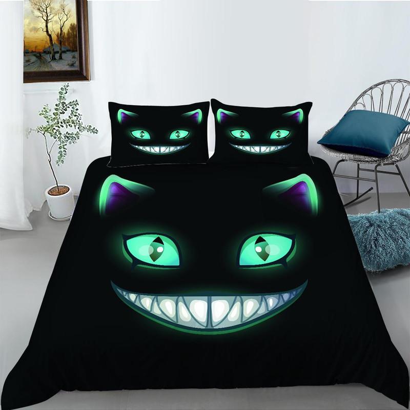 Exotic Style Print Bedding Set Comforter Duvet Cover Microfiber Breathable Warm Quilt Covers Home Bedclothes Children Gift