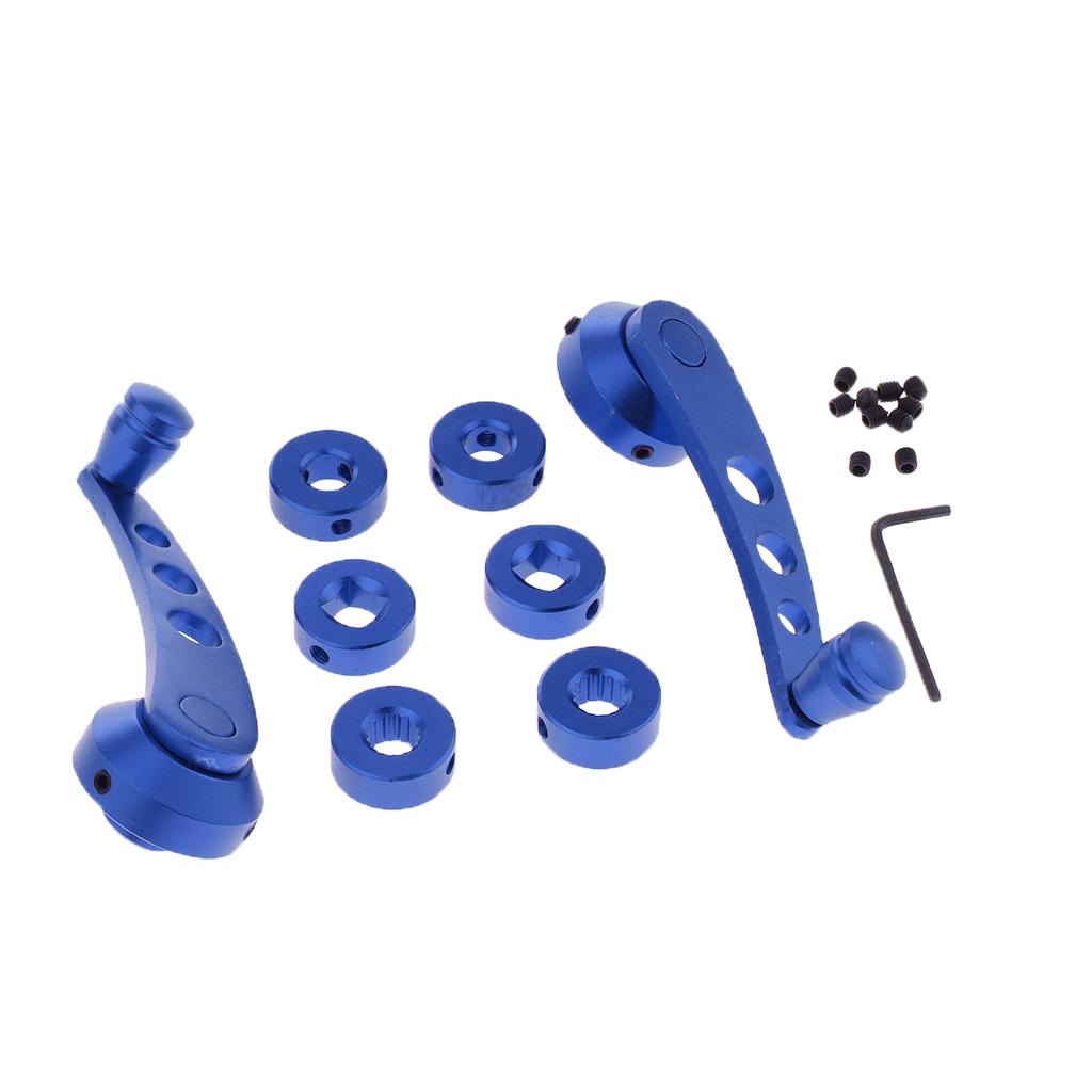1 Window Winder Cranks Aluminum Handle - Blue