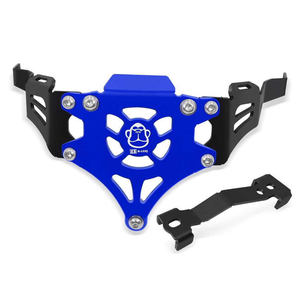 For Monkey 125 Z125 MONKEY125 2018-2024 Front Fender bracket Front Fender Lowering Bracket Support Front fender lower bracket синий