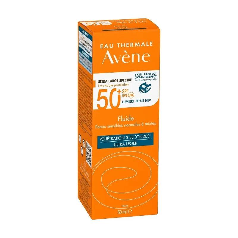 AVENE Fluid SPF50 для нормальной и комбинированной кожи 50 мл