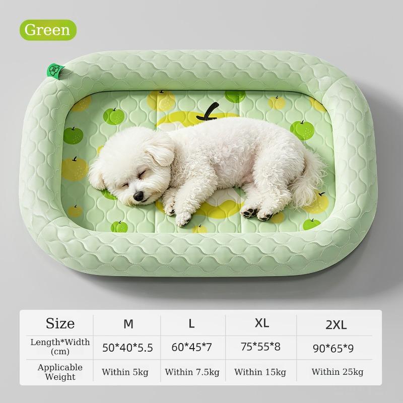 Summer Pet Cooling Mat Breathable Dogs Sleeping Mat Cats Nest Wear-resistant PP Cotton Filled Cooling Pad for Small Medium Pets