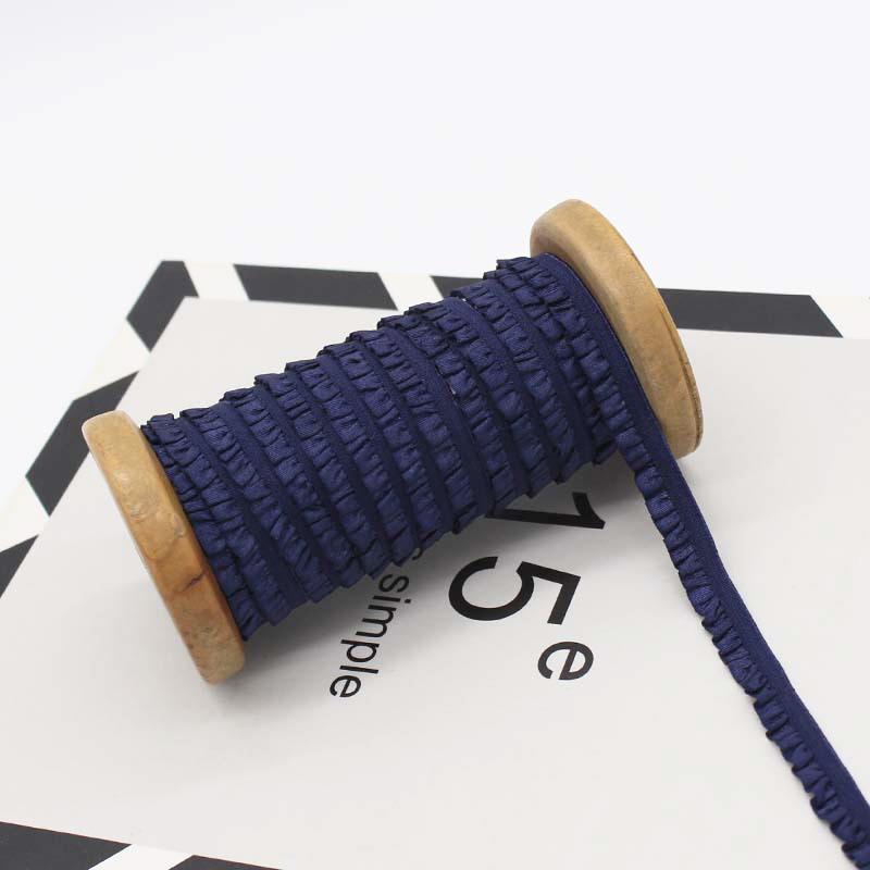 1mx1cm Comfortable Gift Embellishments Elastic Handicrafts Lotus Leaf Edge Smooth Touch Soft DIY Elastic Band Hair Accessories