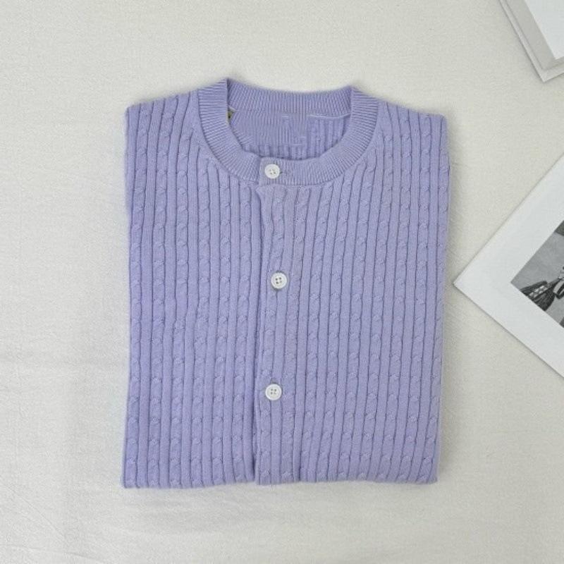 

Вишитий і в язаний кардиган, жіноче пальто One size фіолетовий