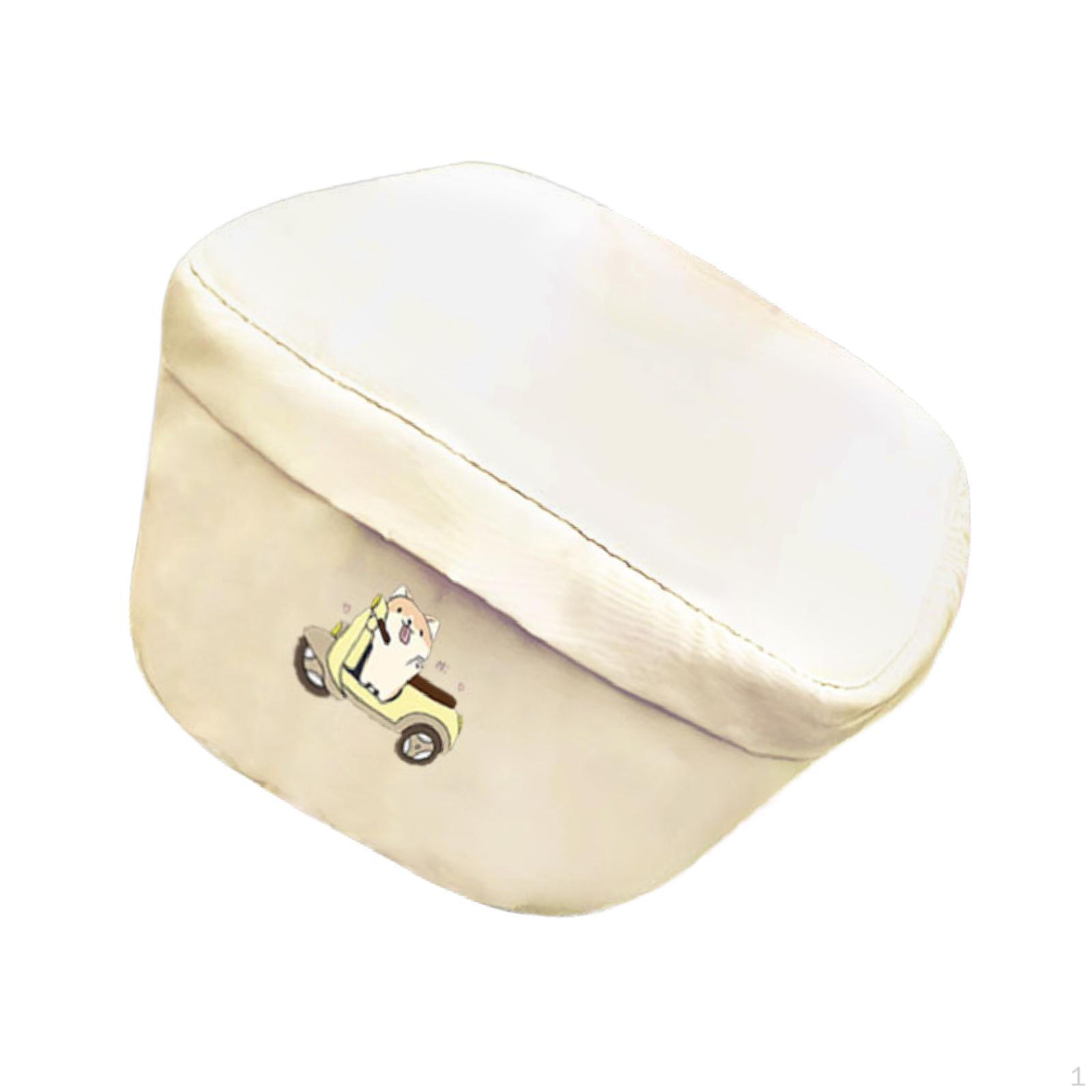 

Чехол для корзины для велосипеда, дождевик, аксессуары для велосипеда, 12,99x12,2x10,24 дюйма, водонепроницаемый, подходит для большинства корзин бежевый