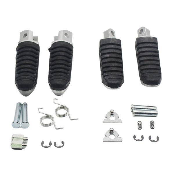 Fits 2008-2011 Suzuki Hayabusa GSX1300R Front & Rear Footpegs.