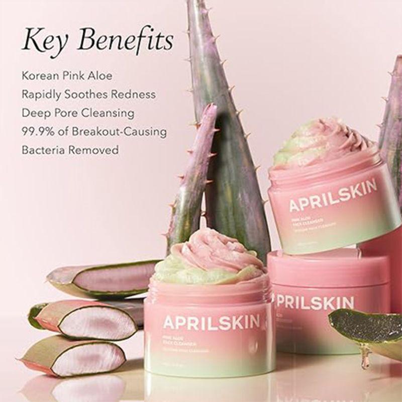Aprilskin Pink Aloe Pack Cleanser 120ml