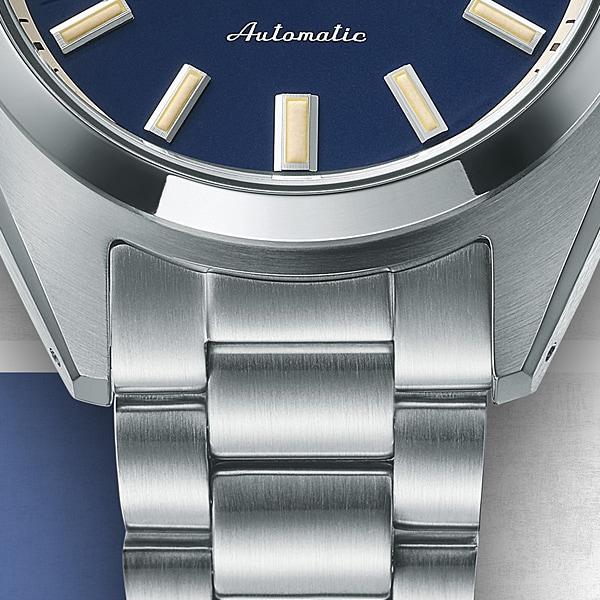Seiko SBSA253 (Montre mécanique à bracelet en métal pour homme de la série SNXS de style sportif 5SPORTS) Montre Ronde Argent