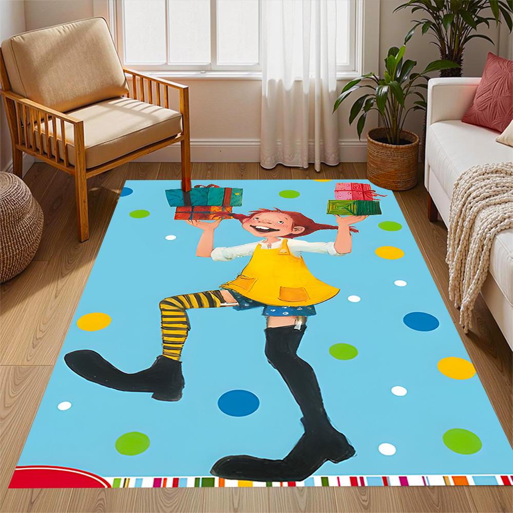 Colorful Children's Adventure Area Rug Perfect for Game Room Living Rooms Kitchen Balcony Antislip Carpet Decorate Offices Perfect Gift for Women/Men