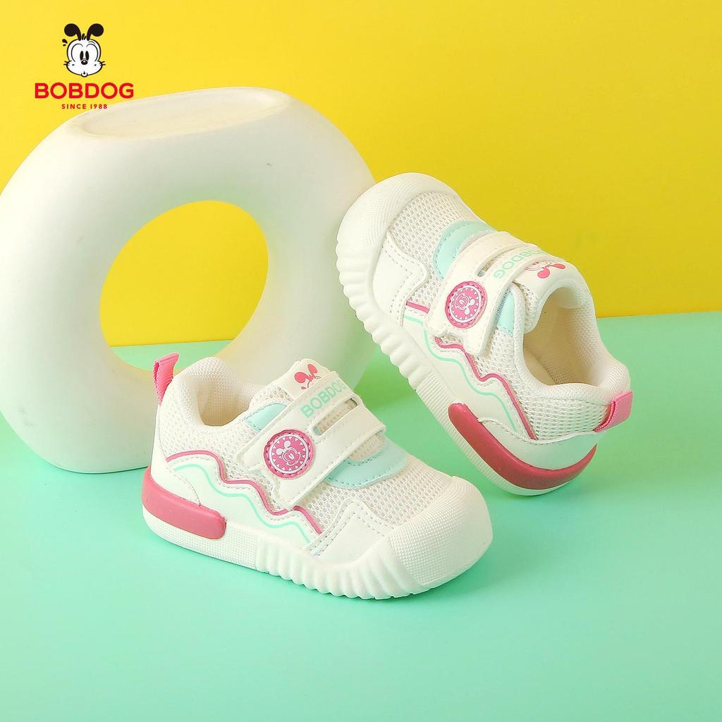 Bobodou Toddler Shoes - 2026 Spring Non-slip Soft Sole Mesh for Boys & Girls