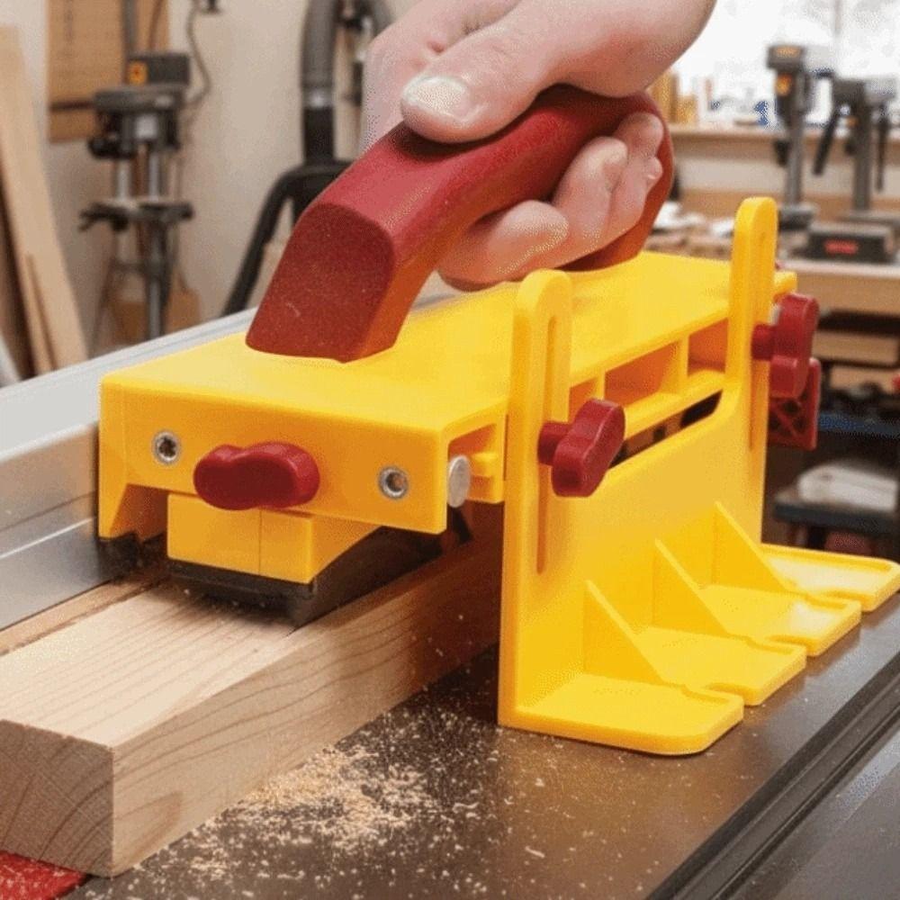 Non-Slip Design Woodworking Push Handle ABS Safety Push Block Woodworking Push Stick  DIY Projects