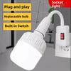 Versatile E27 Lamp Socket with Toggle Switch Ideal for Home Lighting