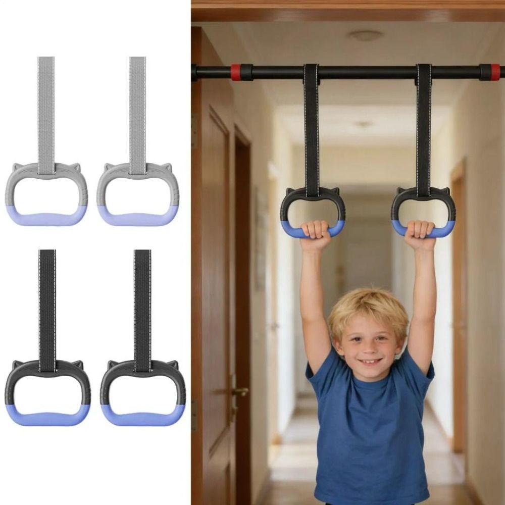 Langlebige Gymnastikringe mit Gurten Fitness Übungsring Workout Gea Klimmzugstange Fitness Training
