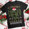 Ugly Christmas T-Shirts Forced Family Fun Mens and Womens Tee #MC