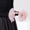 Flower Elastic Sleeve Cuffs Pleated Horn Cuffs Decoration Cute Lace Fake Cuffs  Photo Prop