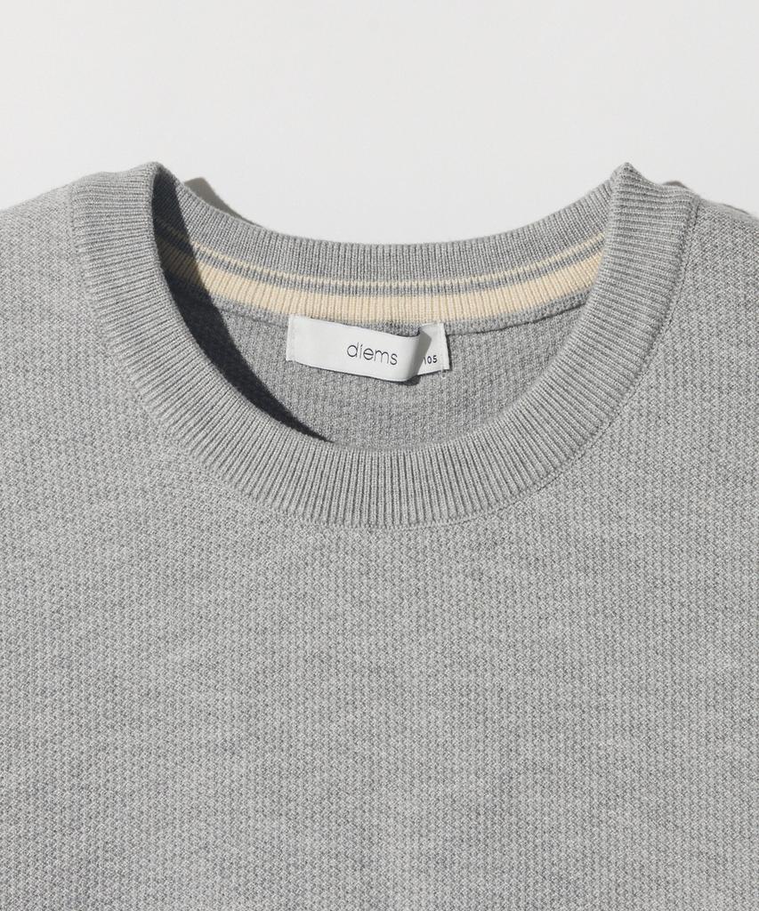 Stico Diems Soft Touch Round Knit_Gray (Classic Fit)_Dktxz03Csg