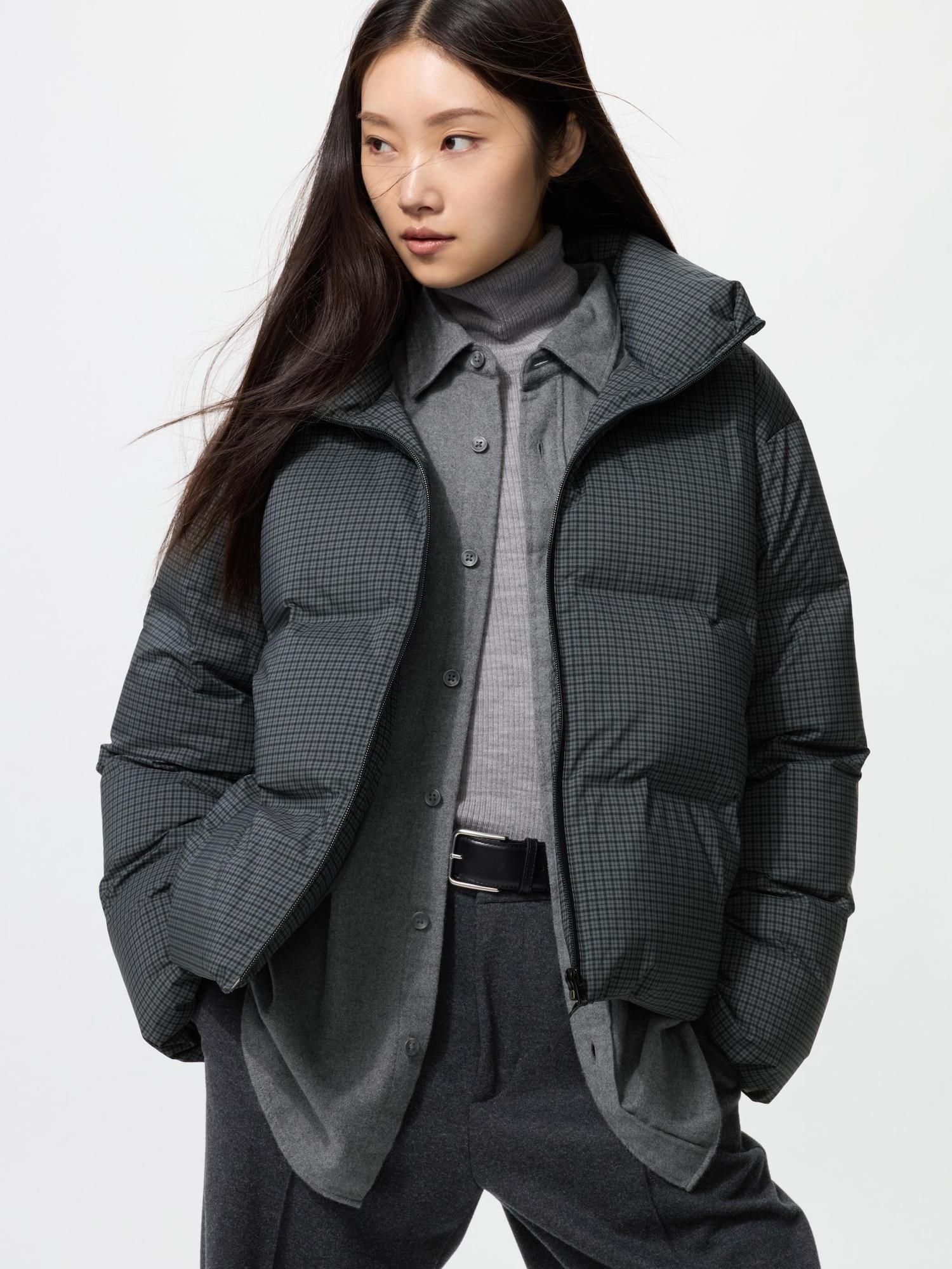 

Пуховик Uniqlo бесшовный короткий 07 GRAY/XS