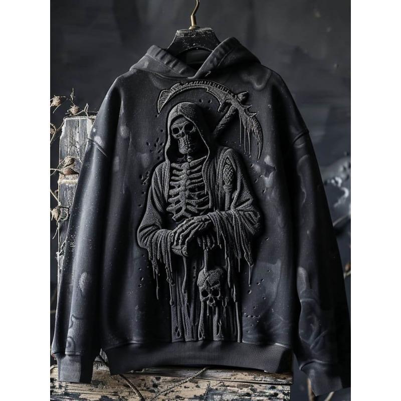 Herren Halloween Dunkler Stil Pullover Hoodie 3D Druck Herbst Winter