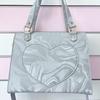Marble Ita Bag with Can Badge Otaku Ita Clear Gray [Ugou Xiaopu] Case, Goods, g.triger Bag, Bag, Transparent, [Product]