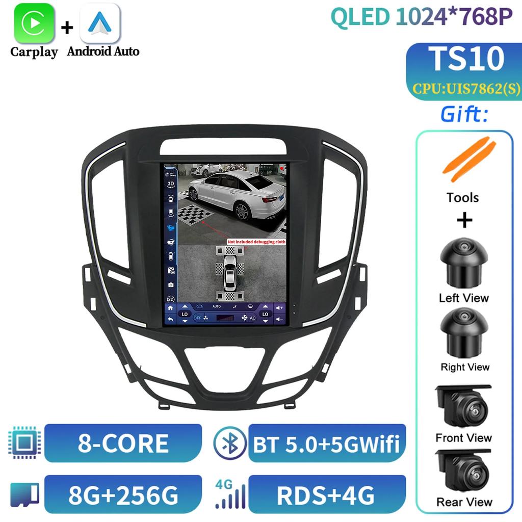 9.7" For Opel Insignia Buick Lacrosse Regal 2014-2018 Android Auto Radio Car Radio Multimedia GPS Carplay Multimedia Navigation