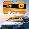 Mummy Monster Eyes Sun Visor Foldable Universal Car Windshield Sun Shade UV Protection Heat Insulation Foldable Cover
