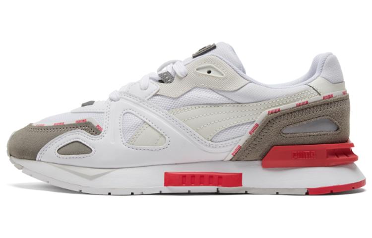 PUMA Unisex Mirage Mox Running Shoes Grey/Red 381014-04 35.5