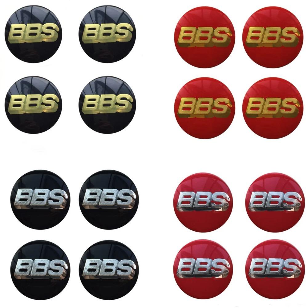 4Pcs Car Wheel Center Sticker Hub Caps Cover Emblem Badge Decals Car Accessories