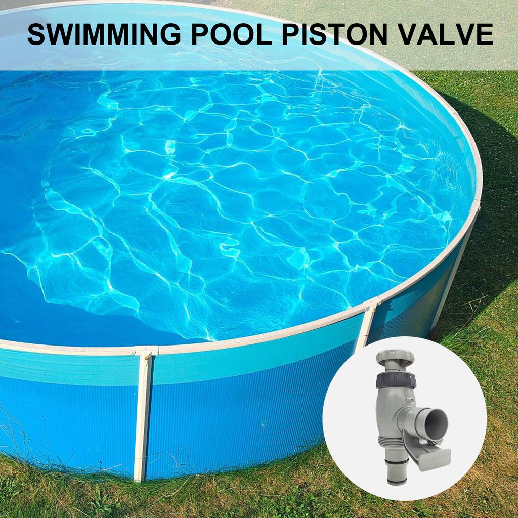Plunger Valves with Secure Holders for Ground Pool Hose Easy Installation Filter Pump Parts Streamlines Water Regulation