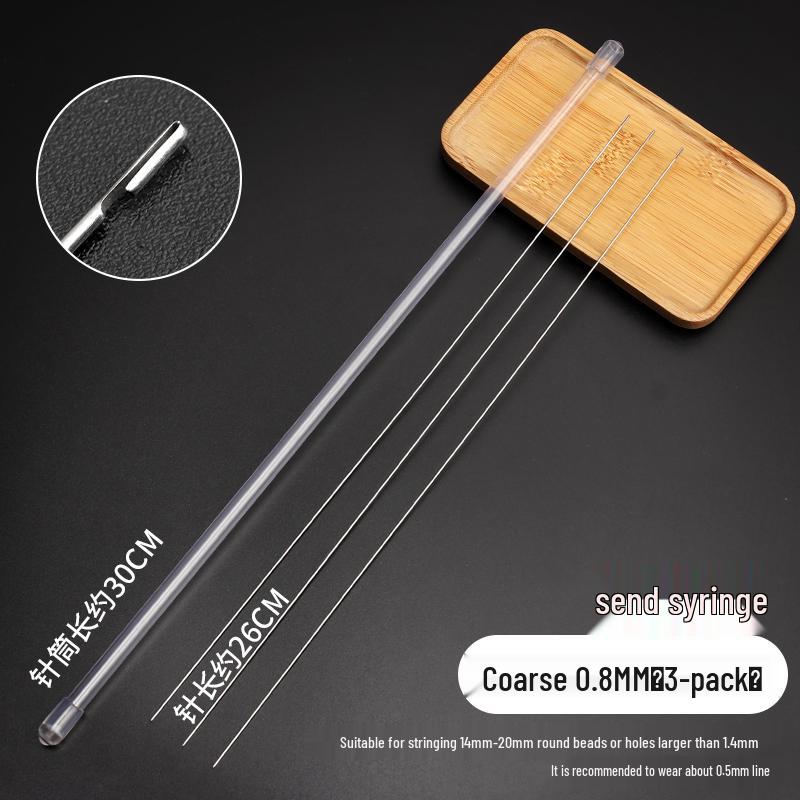 Side Opening Stainless Steel Beading Needle for Stringing Crystals and Pearls