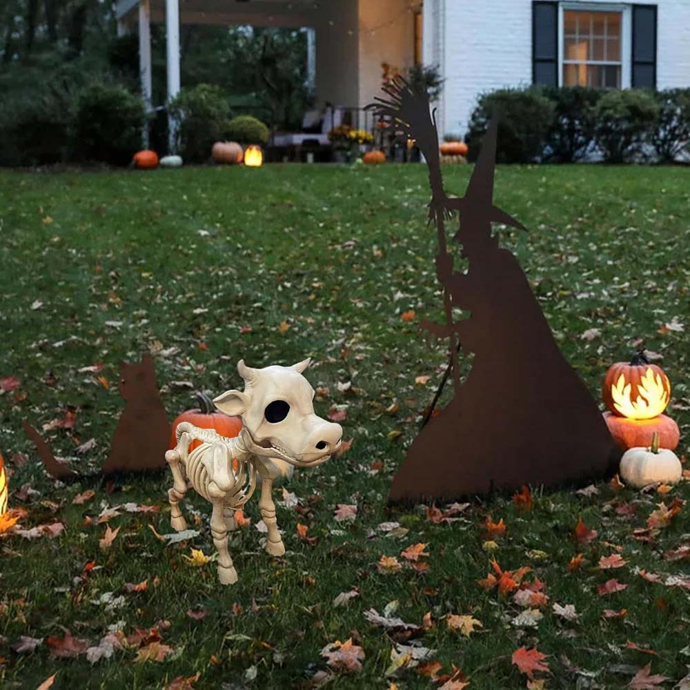 Animal Skeleton Horse Skull Cow Skeleton Prop Party Decorations Bone Ornaments