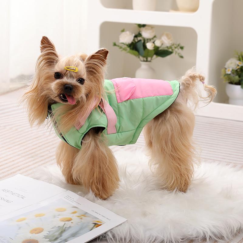 Autumn Winter Dog Warm Jacket Fashion Pet Clothes Windproof Coat XS-2XL Pets Vest for Small Medium Large Dogs Outfit Chihuahua Yorkie Pets Supplies