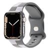 Sport Silicone Band For Apple Watch Strap 40mm 44mm 45mm 46mm Ultra 2 49mm 41mm 42 Mm Wristband Bracelet iWatch Series 7 6 8 9 10 SE 38mm Belt