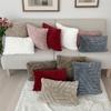 Stereoscopic Color Solid Plush Pillowcase Cushion Cover Decorations Bedroon