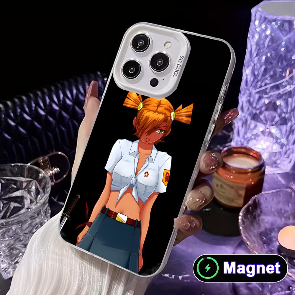Everlasting Summer Alisa White Translucent MagSafe Mobile Phone Case for iPhone 17 16 15 14 13 12 11 X XR XS Air Pro Max Plus